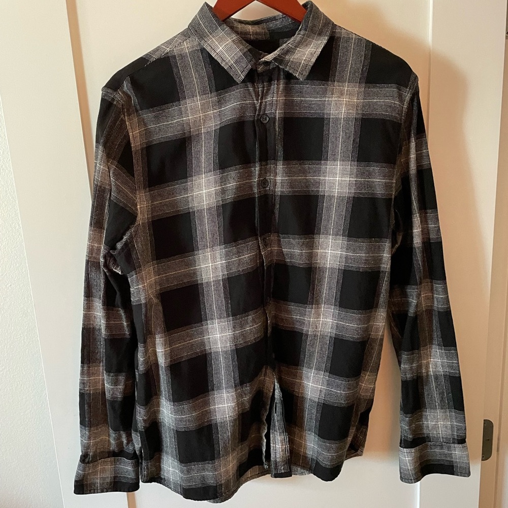 Mens topman flannel size medium